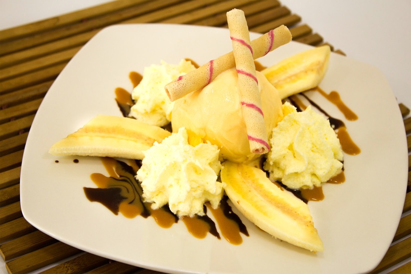 Helado Banano Caramelo Full - Frutería y Heladería Dinays